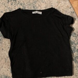 Classic Black Short Sleeve Tee